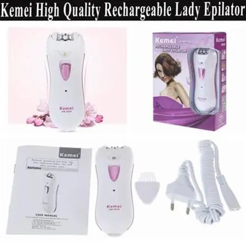 Kemei Lady Shaver Rechargeable Epilator