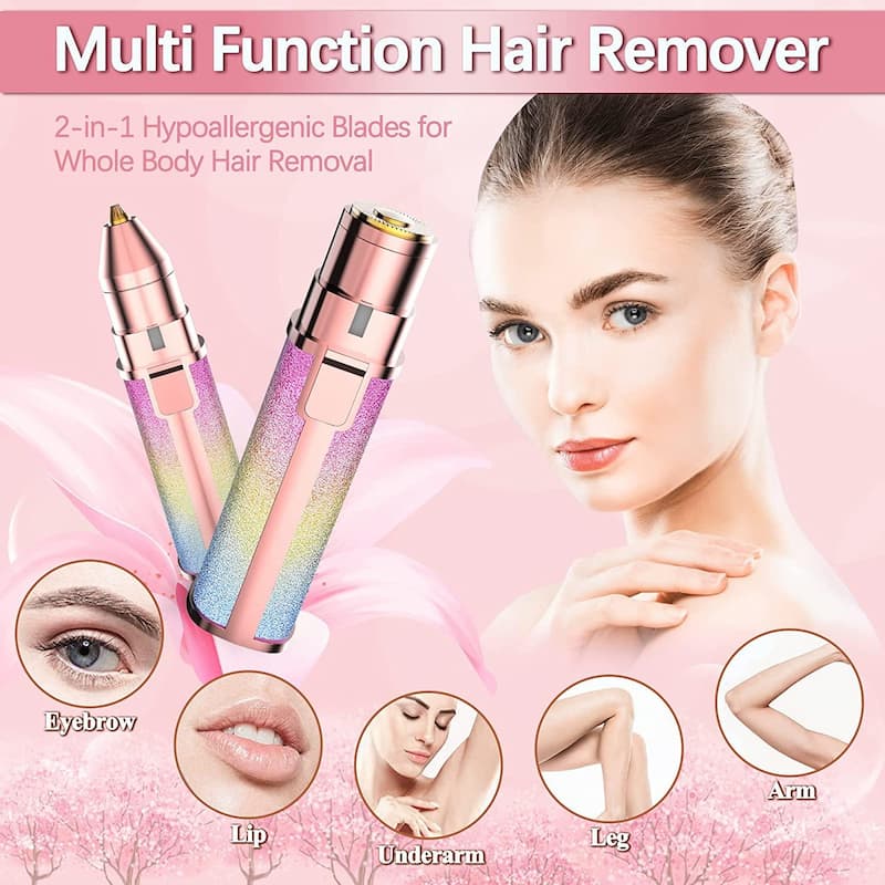 Rechargeable Flawless Hair Remover 2 in 1