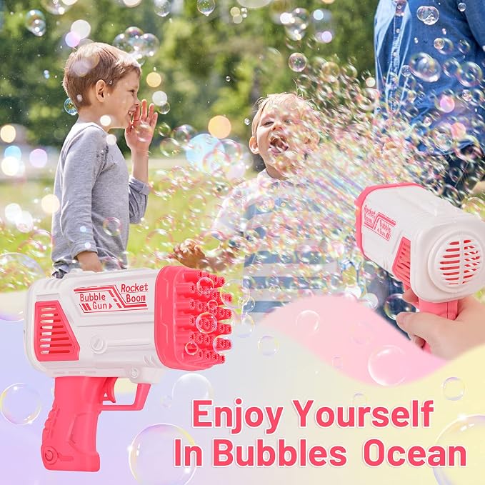 BUBBLE GUN MACHINE 32 HOLES