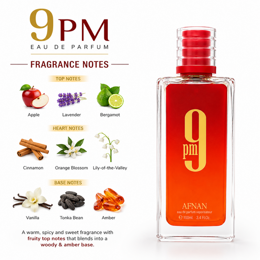 9PM PERFUME 100ML