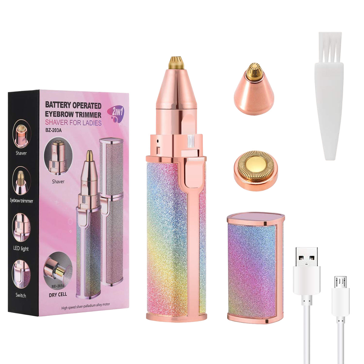 Rechargeable Flawless Hair Remover 2 in 1